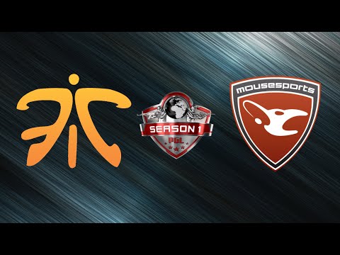 CS:GO fnatic vs mousesports - PGL Season 1 - map2 train