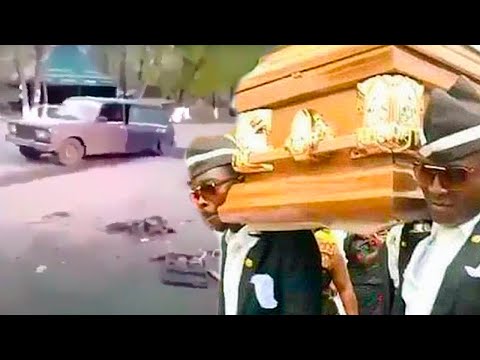 НЕГРЫ НЕСУТ ГРОБ - ЯРІК БАЧОК ПОТІК / dancing coffin meme