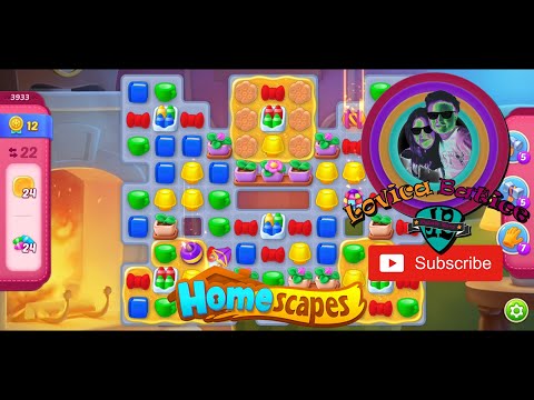 Homescapes - Level 3931 - 3935 - Gameplay