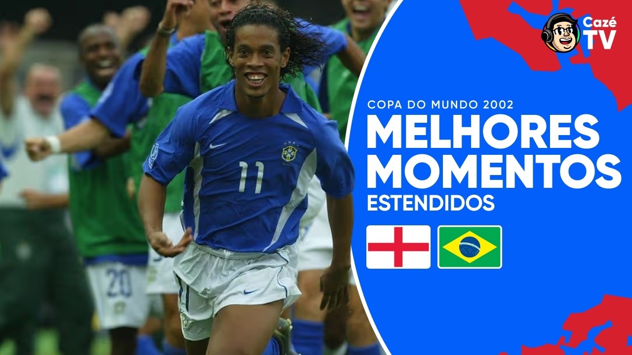 INGLATERRA 1 X 2 BRASIL | MELHORES MOMENTOS ESTENDIDOS | JOGOS HISTÓRICOS DA COPA DO MUNDO