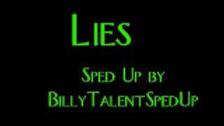 Billy Talent - Lies (Sped Up)