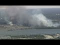 Crews battling wildfire in West Deptford, NJ
