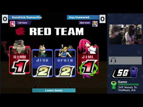 SG 27.3 Doubles LF - Kendrick/Samantha (R) vs Jisp/mawwwk (B)