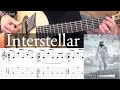 INTERSTELLAR (Main Theme) - Hans Zimmer - Full Tutorial with TAB - Fingerstyle Guitar