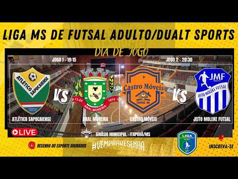 LIGA MS DE FUTSAL ADULTO/DUALT SPORTS - 2 JOGOS