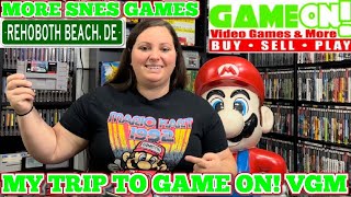My TRIP to GAME ON! VIDEOGAMES AND MORE! Rehoboth Beach, Delaware! Pickups and more!