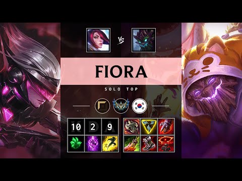 Fiora Top vs Maokai: Unstoppable - KR Challenger Patch 14.23