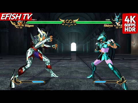 Merak Hagen vs Dragon Shiryu (Hardest AI) - Saint Seiya: Soldiers' Soul