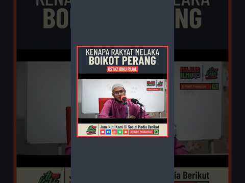 Kenapa Rakyat Melaka Boikot Perang #shopee #shopeeytdeals