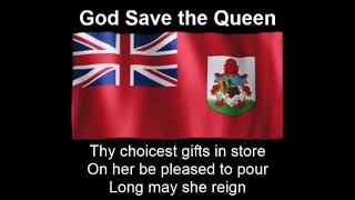 Official Anthem of Bermuda (God Save the Queen) - Nightcore Style With Lyrics