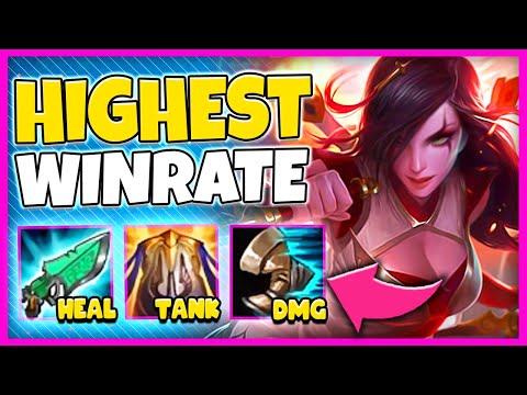THIS HIGHEST WIN-RATE KATARINA BUILD IS TOO OP!! | Katlife