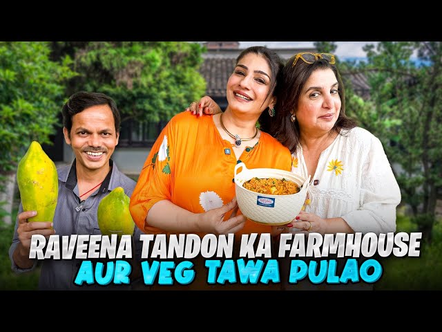Raveena Tandon's Sustainable Farmhouse Mein Dilip Goes Papaya Picking! SDDEFAULT Thumbnail