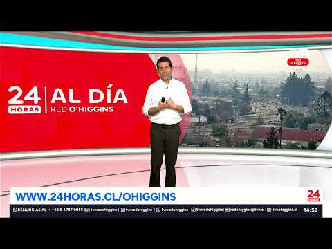 Noticero Tvn Red O'Higgins / 24 de Agosto