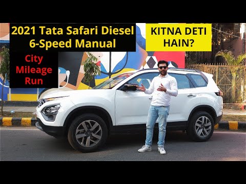 2021 Tata Safari Manual Mileage Test II #ReclaimYourLife II #AllnewSafari 