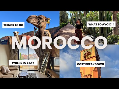 IS MOROCCO WORTH IT? 7 day itinerary with COSTS & what to avoid | Marrakech, Morocco travel guide
