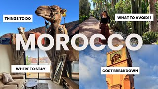 IS MOROCCO WORTH IT? 7 day itinerary with COSTS &amp;amp; what to avoid | Marrakech, Morocco travel guide