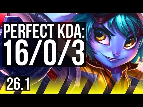 TRISTANA & Bard vs JHIN & Xerath (ADC) | Perfect KDA: 16/0/3 | KR Diamond | 26.1