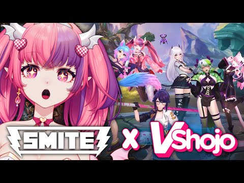 The SMITE X VSHOJO Collab is here! ft. Apricot & KSon!