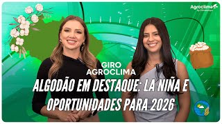 Giro Agroclima: algodão em destaque — clima, La Niña e oportunidades para 2026