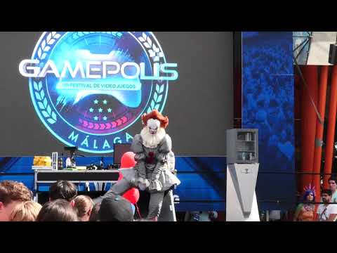 Gamepolis 2019 - concurso cosplay - Pennywise (mejor peluca y caracterización)
