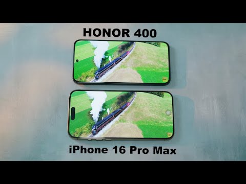 Honor 400 VS iPhone 16 Pro Max – Speed TEST|Screen|Size
