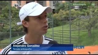 Tenista antioqueño Alejandro González nos habla de su experiencia con los Top Ten del Tour ATP