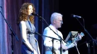 Edie Brickell & Steve Martin "When You Get to Asheville" at Wolf Trap (Vienna, VA) 6/24/2013