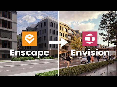 Animation is Now EASY with Enscape + Envision