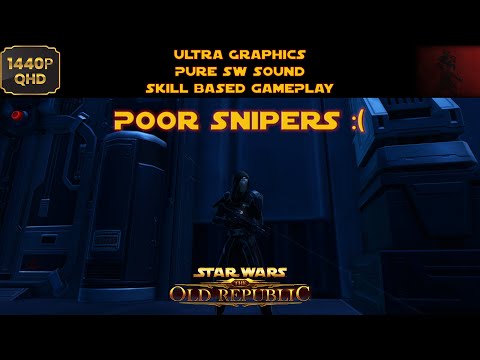 SWTOR 7.3 PvP | 2023 lvl 80 - Concealment Operative - Alderaan | Poor Snipers :(