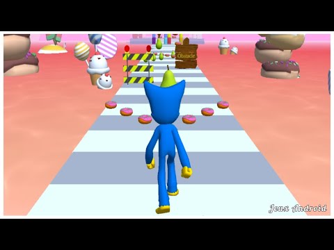 Monster run 3d gameplay android ios games apk walkthrough all levels