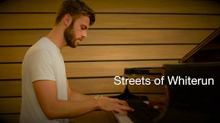 Streets of Whiterun - Jeremy Soule (piano cover)