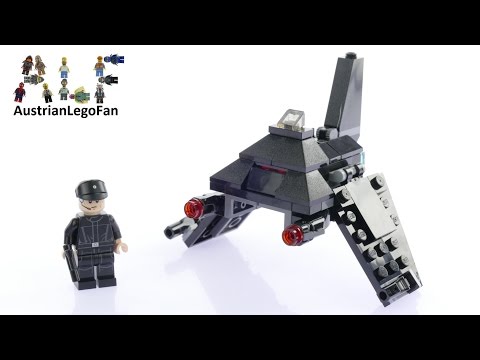 Vidéo LEGO Star Wars 75163 : Microvaisseau Imperial Shuttle de Krennic