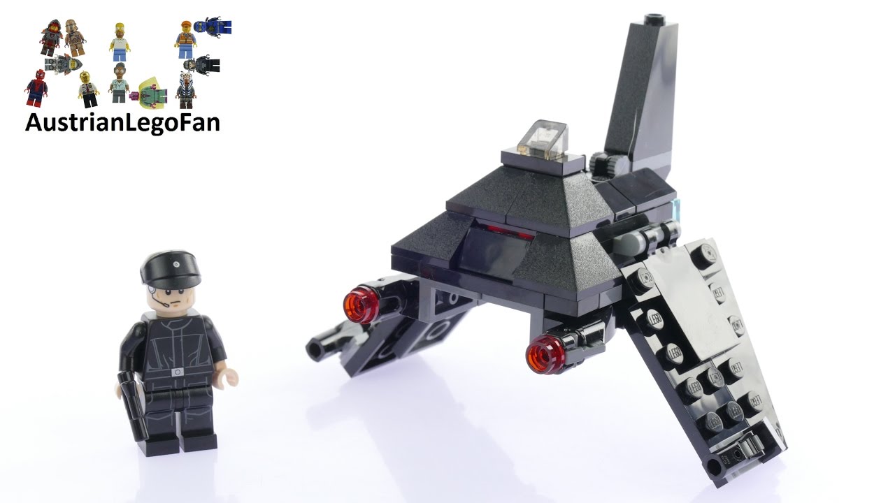 Lego Star Wars Микроистребитель Имперский шаттл Кренника конструктор 75163