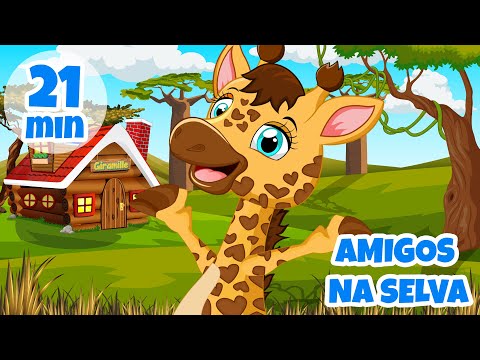 Amigos na Selva da Giramille - 21 min | Desenho Animado Musical