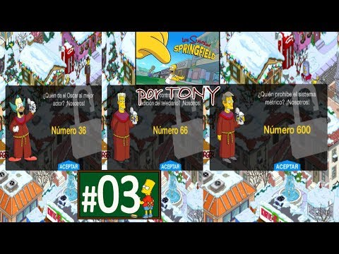 Los Simpson Springfield "Los Canteros, Cap. 3 - Numeros 36, 60 y 600" por Tony