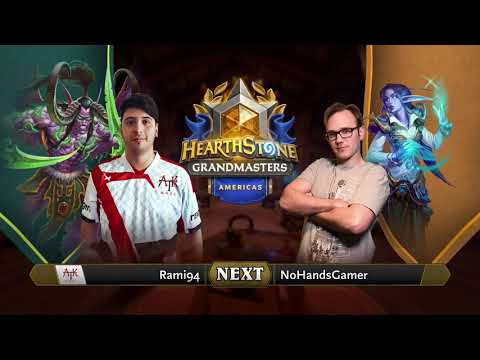 Rami94 vs NoHandsGamer | 2021 Hearthstone Grandmasters Americas | Top 8 | Season 1 | Week 5