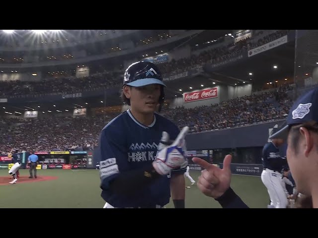 【4回表】好調続く!! ファイターズ・野村佑希 レフトスタンドへの第8号ソロHRで追撃!! 2025年8月3日 オリックス・バファローズ 対 北海道日本ハムファイターズ