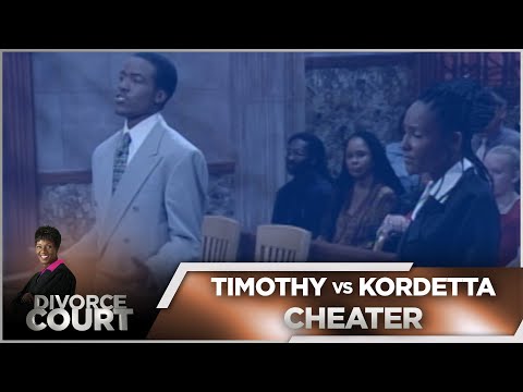 Divorce Court OG- Timothy vs. Kordetta: Cheater - Season 1, Episode 74