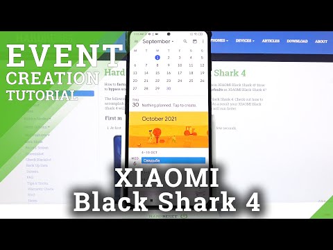 How to Add Event to Calendar in XIAOMI Black Shark 4 - Use Calendar