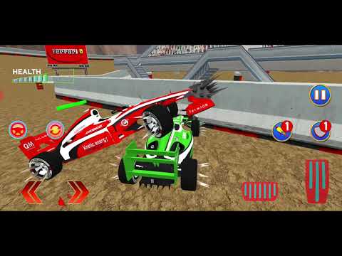 Formula Car Demolition - Derby Mode - Level 1-5 Gameplay Walkthrough