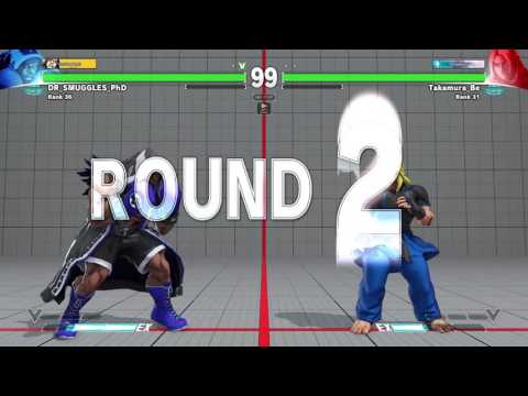 STREET FIGHTER V: Smug (Rog) vs Takamura_be (Ken)