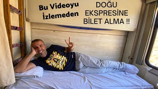 DOĞU EKSPRESİ *ÖRTÜLÜ KUŞETLİNİN* DETAYLI İNCELEMESİ | ÖRTÜLÜ KUŞETLİYE BİLET AL