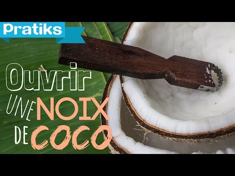 comment ouvrir une noix de coco wtf