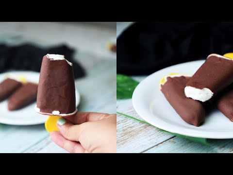 Chocobar Ice Cream - How To Make Chocobar Ice Cream - Homemade Ice Cream Recipe