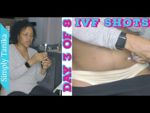 IVF Injections Day 3 of 8 Video