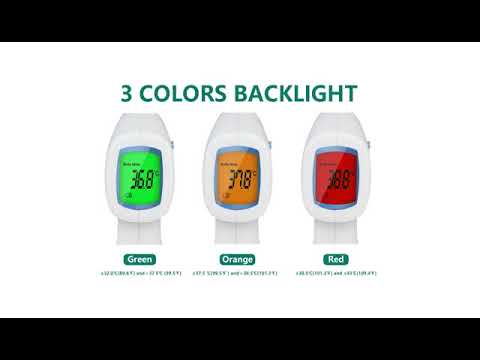 How to use Medek MDI907 Non Contact Infrared Thermometer