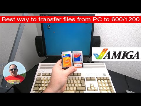 The Easiest Way to Transfer Files from PC to Commodore Amiga 600 1200