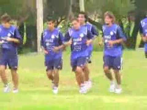 Paraguay entrena