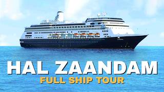 HAL Zaandam | Full Ship Walkthrough Tour & Review 4K | Holland America Line