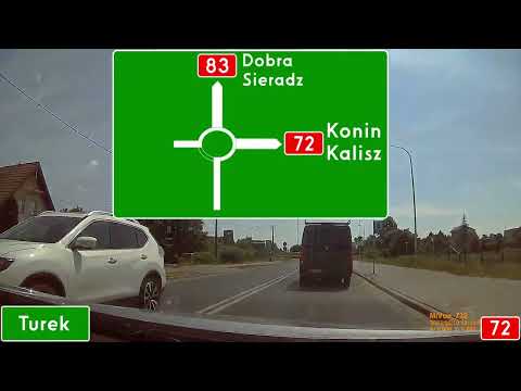 DK72: Poddębice - Turek - Konin